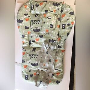 Padded High Chair Cover & Adjustable Straps